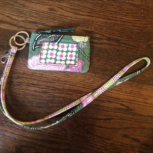 Vera Bradley ID Lanyard Badge